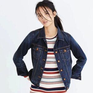 Madewell The Jean Jacket in Briarwood Wash (Small)